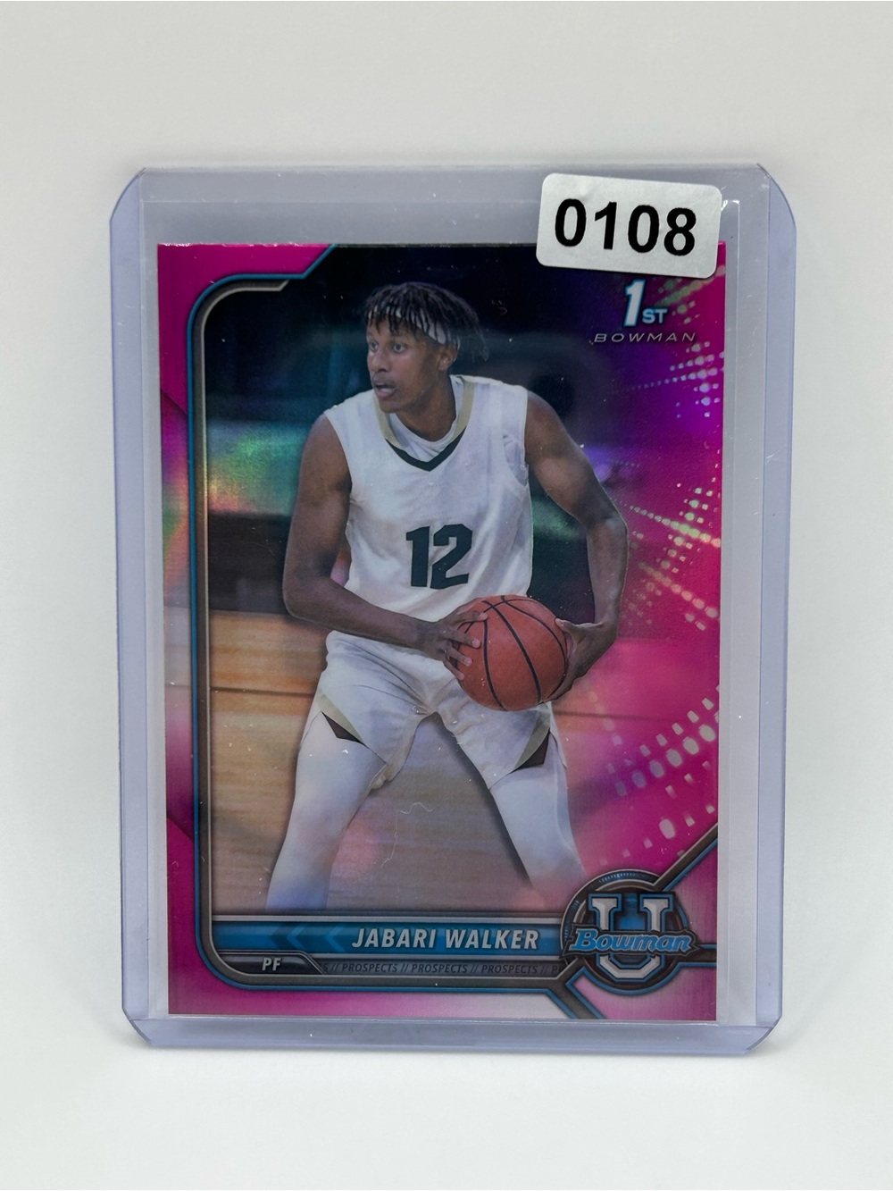 Jabari Walker 1st Bowman Basketball Trading Card 🏀